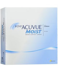 Buy ACUVUE Johnson & Johnson Contact Lenses 1-Day Acuvue Moist Contact Lenses 90pcs / 8.5 Daily, -0.75 / 14.2 / 8.5, 90pcs | Online Pharmacy | https://pharm-pills.com