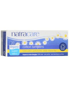 Buy Tampons without Natracare 'Super' applicator, 20 pcs | Online Pharmacy | https://pharm-pills.com