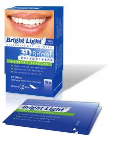 Buy Whitening strips for teeth Bright Light '3D Bright Perfect Effects', for sensitive teeth | Online Pharmacy | https://pharm-pills.com