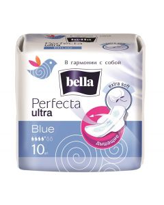 Buy Bella Super-thin pads 'Perfecta Ultra' Blue, 10 pcs | Online Pharmacy | https://pharm-pills.com