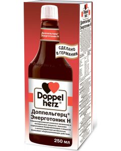 Buy Doppelgerz 'Energotonik N' dietary supplement, elixir, 250 ml | Online Pharmacy | https://pharm-pills.com