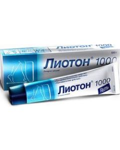 Buy Lyoton 1000 Gel for external use, 100 g | Online Pharmacy | https://pharm-pills.com