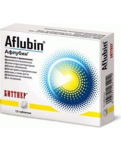 Buy Aflubin Homeopathic sublingual tablets, # 12 | Online Pharmacy | https://pharm-pills.com