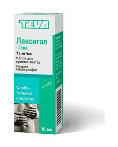 Buy Laxigal-Teva drops for oral administration 7.5 mg / ml, 10 ml | Online Pharmacy | https://pharm-pills.com