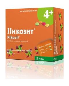 Buy Pikovit Tablets p / o, # 60  | Online Pharmacy | https://pharm-pills.com