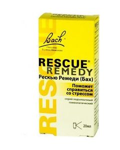 Buy Rescue Remedy Sublingual Spray, 20 ml | Online Pharmacy | https://pharm-pills.com