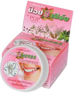 Buy Toothpaste By POP Popular 9 Herbs, 30 g | Online Pharmacy | https://pharm-pills.com