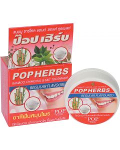 Buy Toothpaste by POP Popular Herbs Bamboo Charcoal & Salt , 30 g | Online Pharmacy | https://pharm-pills.com