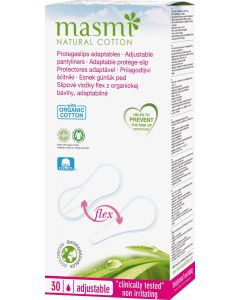 Buy Natural panty liners Masmi Natural Cotton 'Multiform' 30 pcs | Online Pharmacy | https://pharm-pills.com