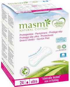 Buy Natural daily pads Masmi Natural Cotton, ultra-thin 24 pcs | Online Pharmacy | https://pharm-pills.com