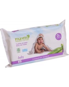 Buy Masmi Natural Cotton Baby Wet Wipes 60 pcs | Online Pharmacy | https://pharm-pills.com