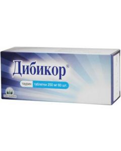 Buy Dibikor Tablets 250 mg, # 60  | Online Pharmacy | https://pharm-pills.com