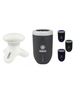 Buy Manual vibrating massager PROFFI Relax on batteries + air humidifier 'Lavender' , with aromatization and LED illumination | Online Pharmacy | https://pharm-pills.com