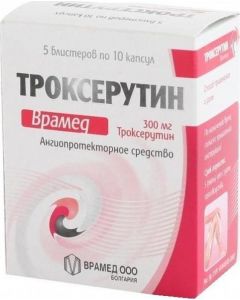 Buy Troxerutin Vramed caps. 300mg # 50 | Online Pharmacy | https://pharm-pills.com