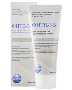 Buy Phytol-5 antihemorrhoidal cream for skin care in the thigh area, Alfit Plus, 75 g | Online Pharmacy | https://pharm-pills.com