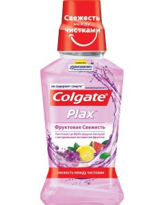 Buy Colgate Plax Oral Rinse Fruit Freshness, 250 ml | Online Pharmacy | https://pharm-pills.com