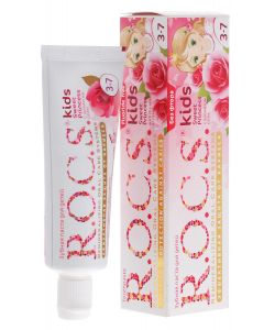 Buy ROCS Children's toothpaste with rose scent from 3 to 7 years old 35 ml | Online Pharmacy | https://pharm-pills.com