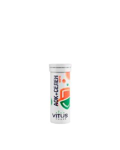 Buy Vitamin complex VITUS Antioxidant complex (AOK) + SELENIUM forte No. 10, lemon-orange. 18+ | Online Pharmacy | https://pharm-pills.com