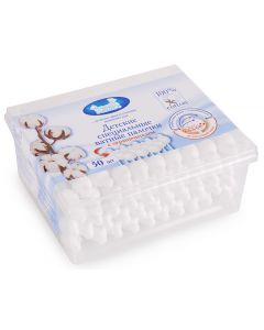 Buy Our Mom Cotton buds with a stop 50 pcs | Online Pharmacy | https://pharm-pills.com