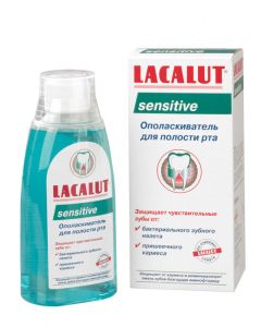 Buy LACALUT sensitive, mouthwash, 300 ml | Online Pharmacy | https://pharm-pills.com