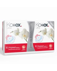 Buy Kotex Pads 'UltraSoft' Normal with wings, (20/16) | Online Pharmacy | https://pharm-pills.com