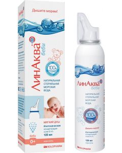 Buy LinAqua Baby spray for washing and irrigating the nasal cavity, 125 ml | Online Pharmacy | https://pharm-pills.com