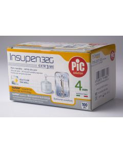 Buy Needles for a syringe pen INSUPEN Disposable needles for a syringe pen: 32Gx5 / 32 ', packaging, 0.23 mm x 4 mm, 100 pieces | Online Pharmacy | https://pharm-pills.com