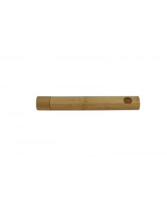 Buy Bamboo toothbrush in a wooden tube adult. (pink) | Online Pharmacy | https://pharm-pills.com