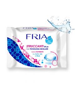 Buy Wet wipes for removing makeup with micellar water, 25 pcs / pack, Fria | Online Pharmacy | https://pharm-pills.com